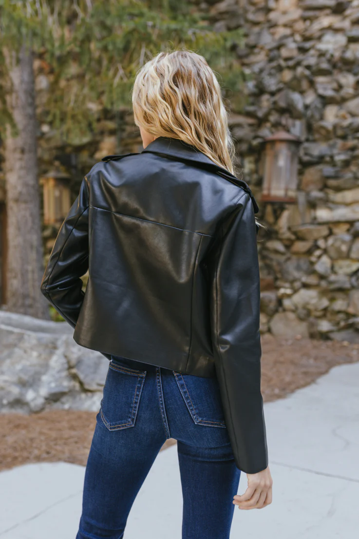 A Little Edgy Moto Jacket - Image 2