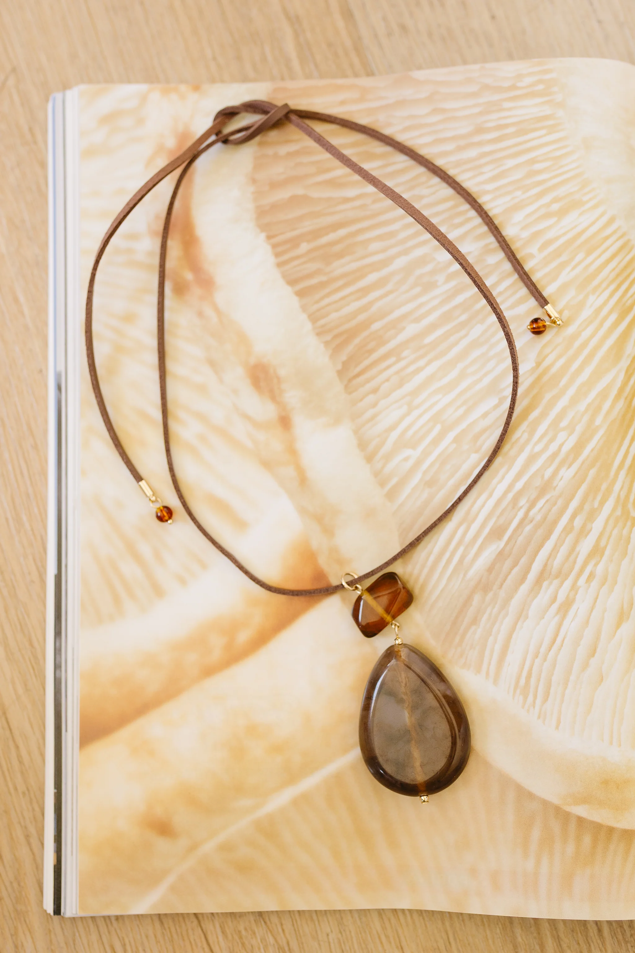 Amber Drift Necklace