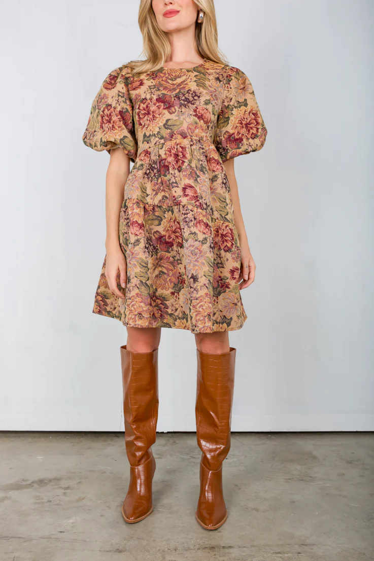 Antoinette Mini Dress - Image 3