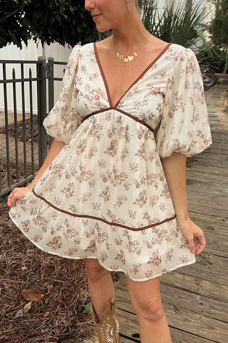Auburn Mini Dress - Image 4