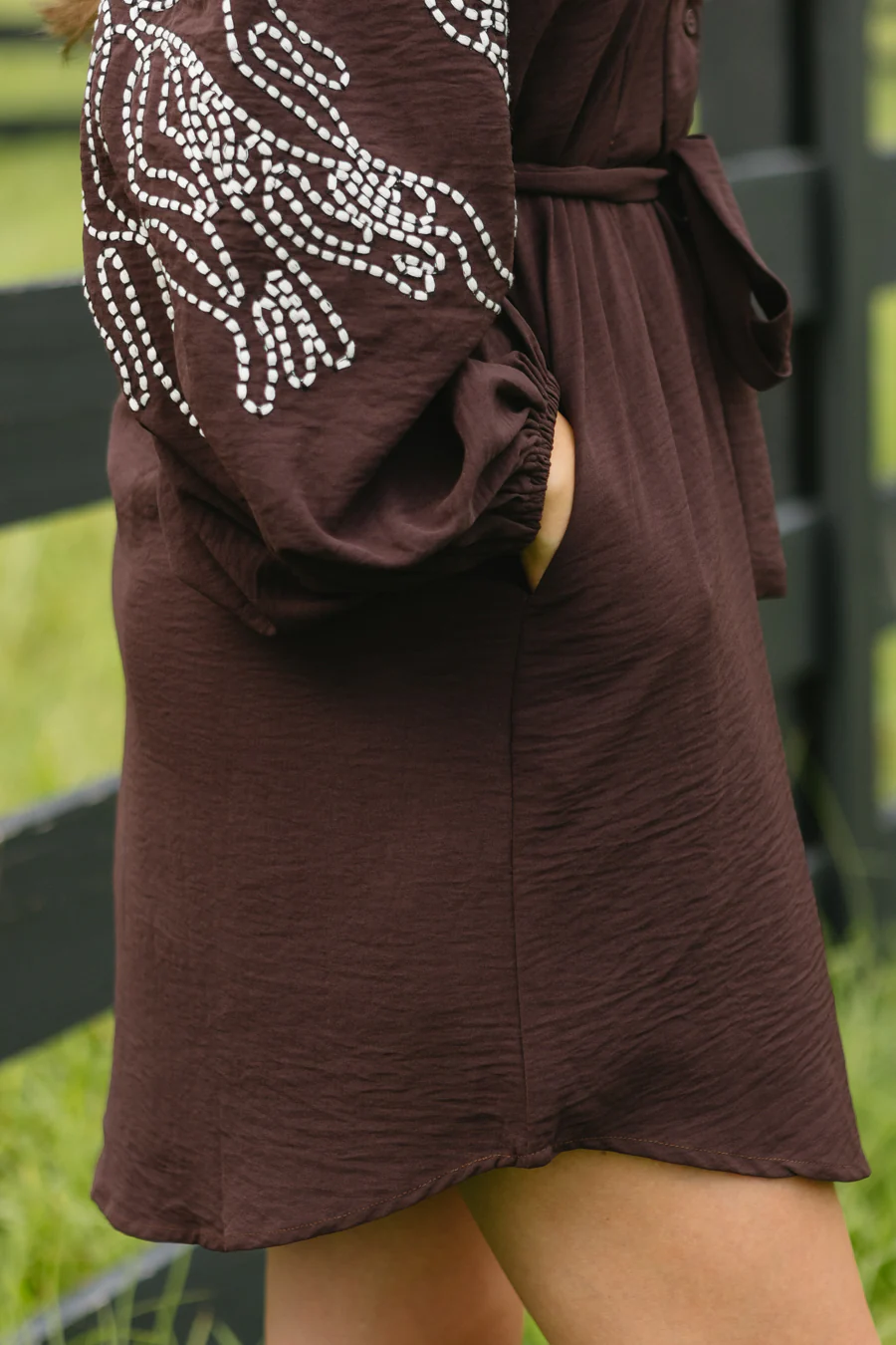 Autumn Berry Dress - Image 6