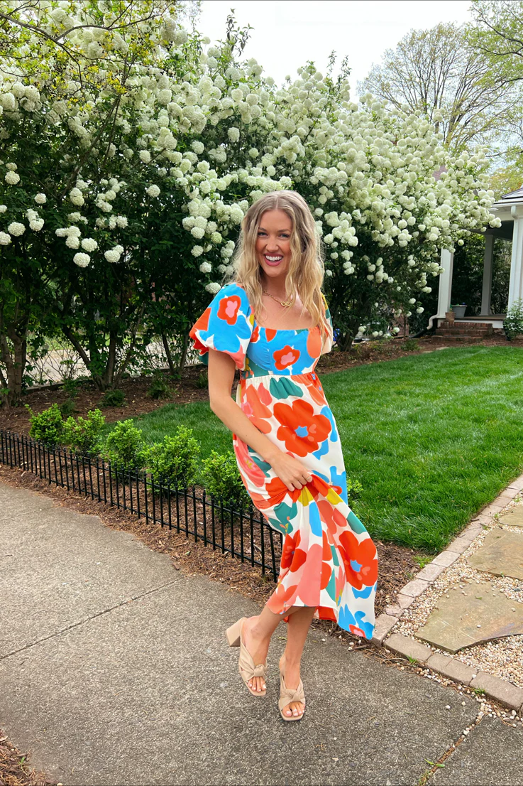 Basket of Flowers Dress - Image 3