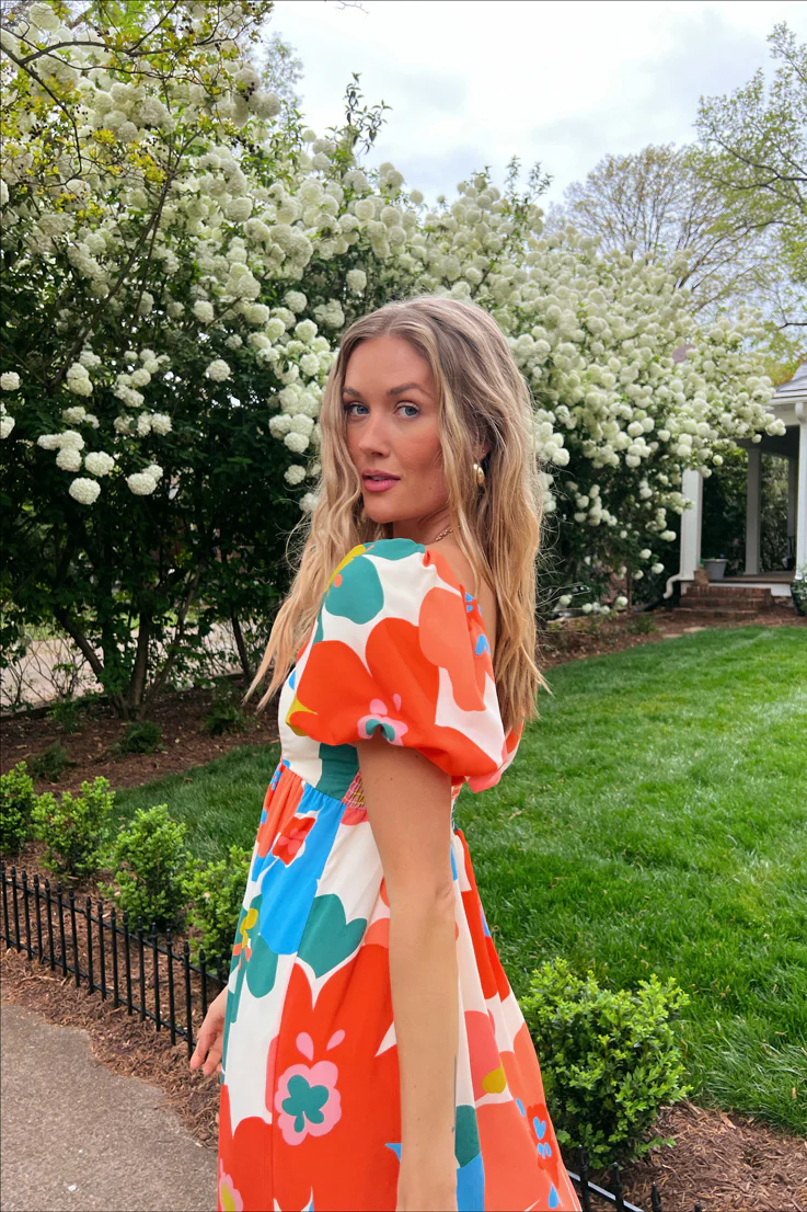 Basket of Flowers Dress - Image 6