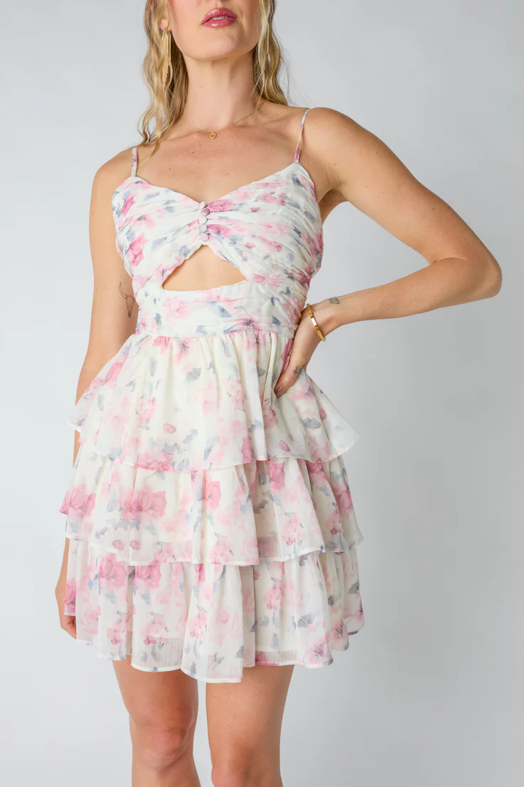 Blushing Beauty Mini Dress - Image 3