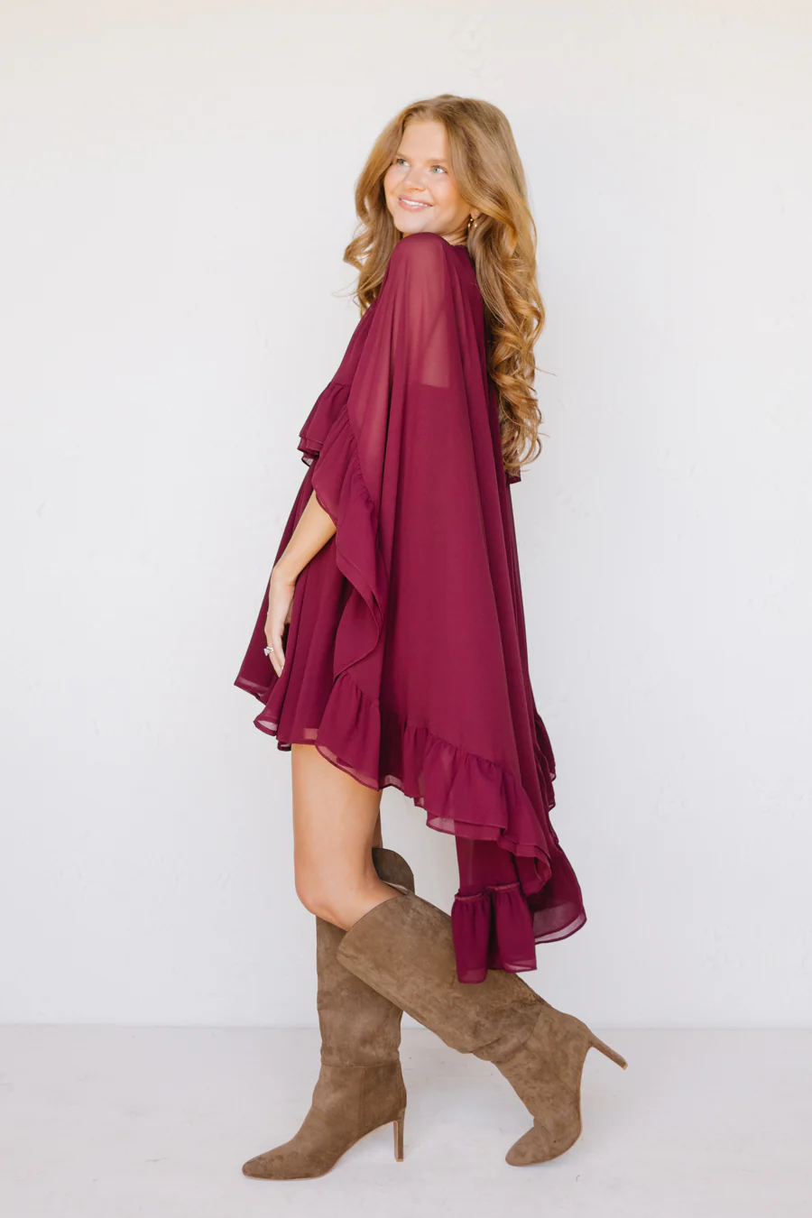 Bordeaux Dress - Image 5