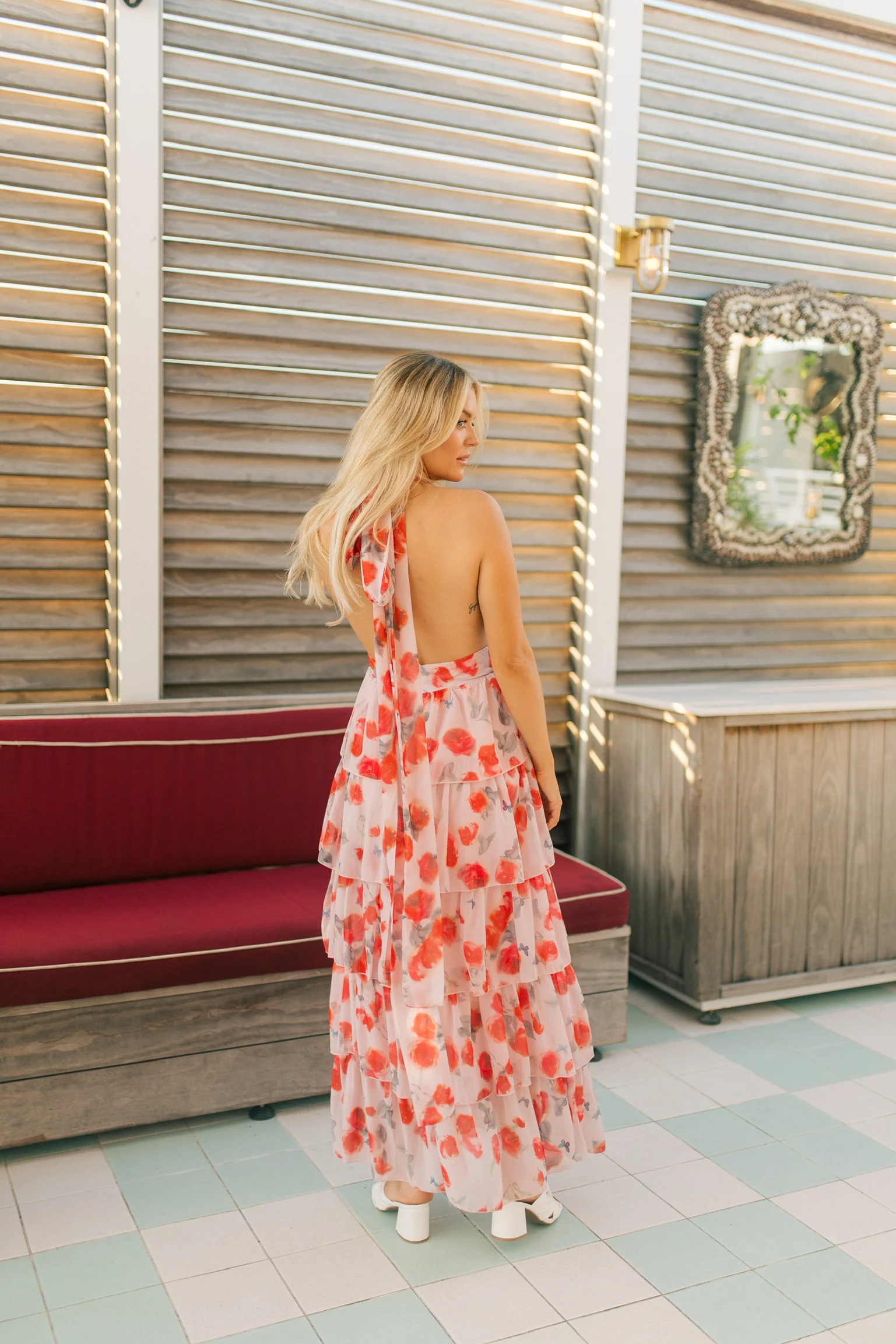 Bouquet of Roses Maxi Dress - Image 2