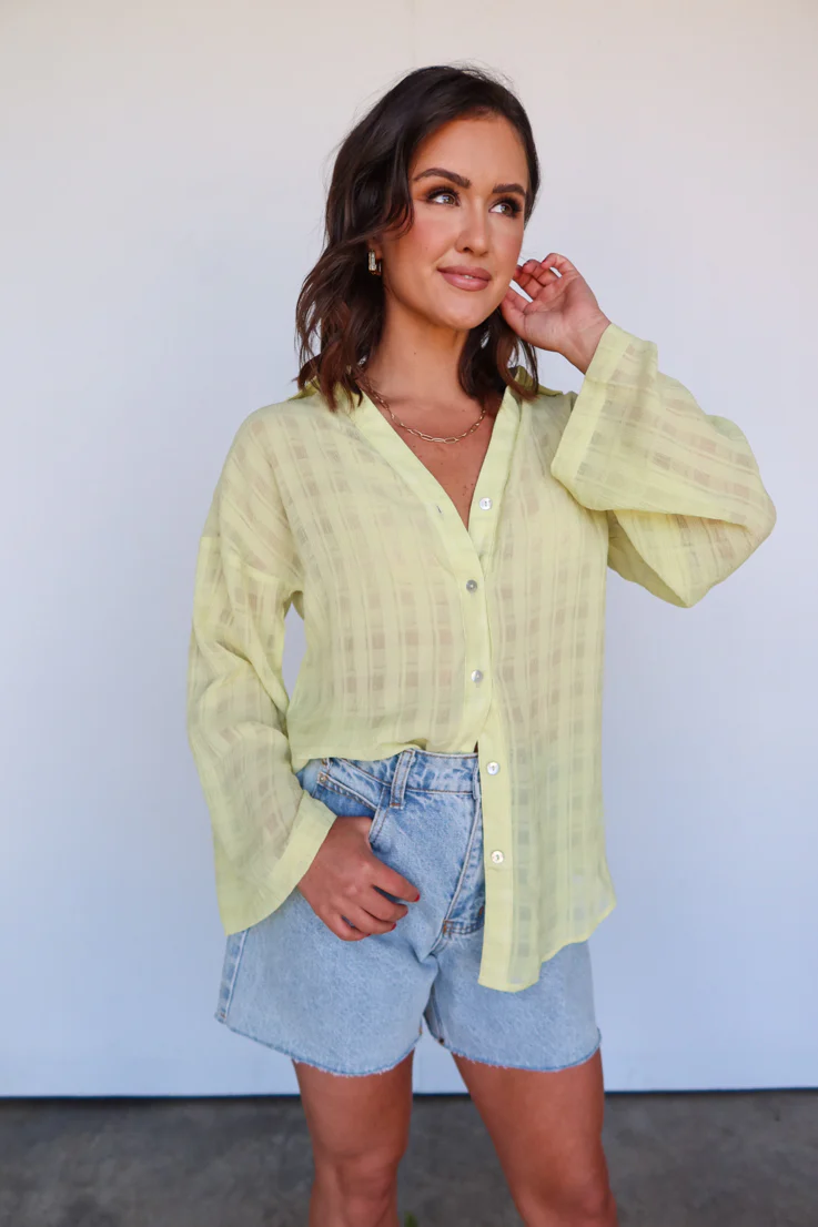 Breathless Button Down Top - Image 2