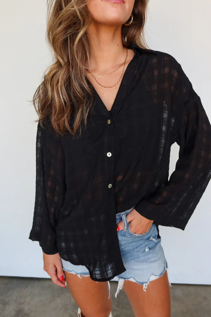 Breathless Button Down Top - Image 3