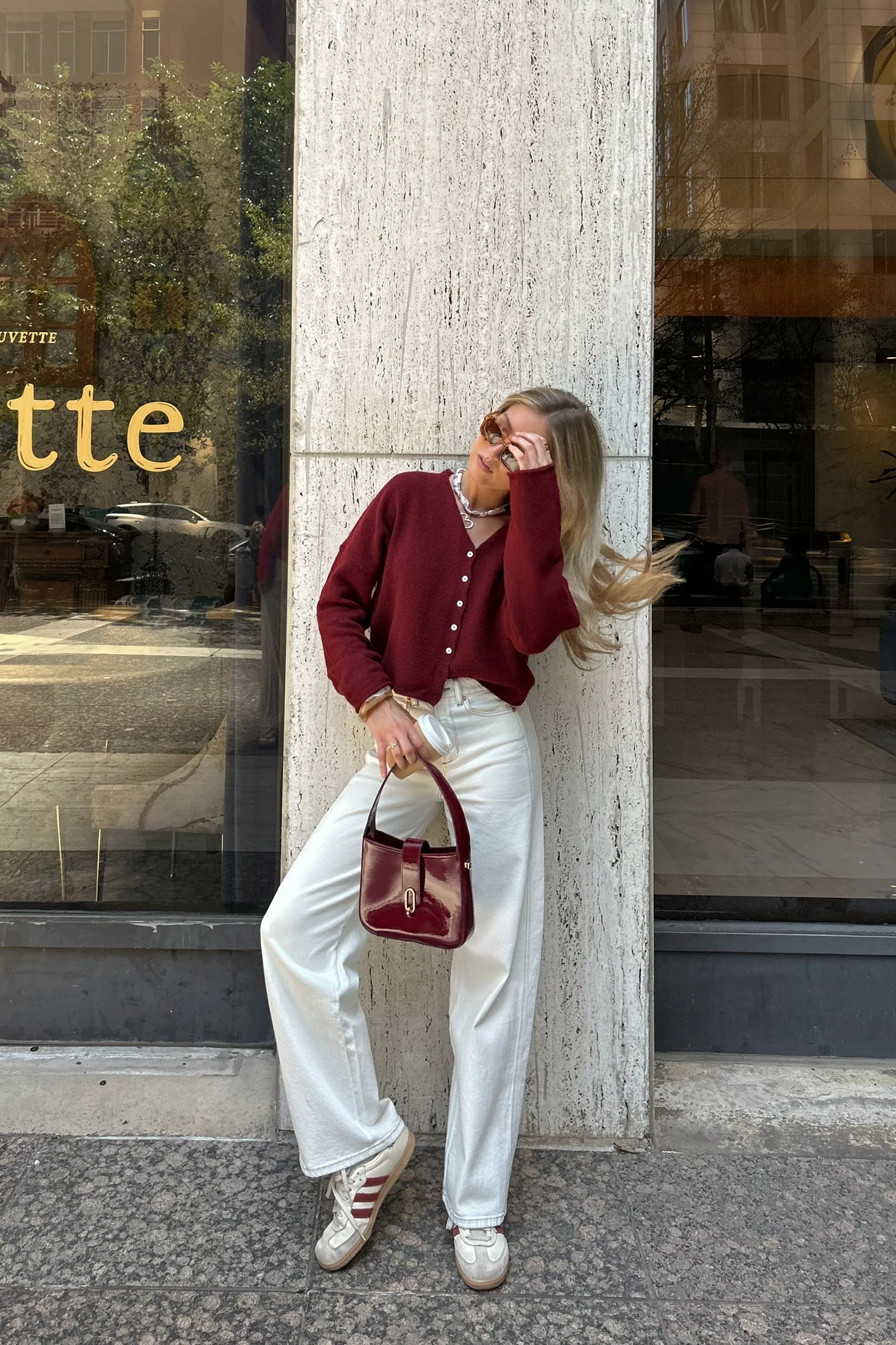 Cardigan Bundle - Fall Pack - Brown, Burgundy & Red - Image 3