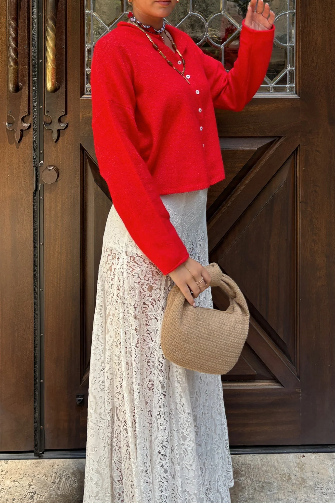 Cardigan Bundle - Fall Pack - Brown, Burgundy & Red - Image 8