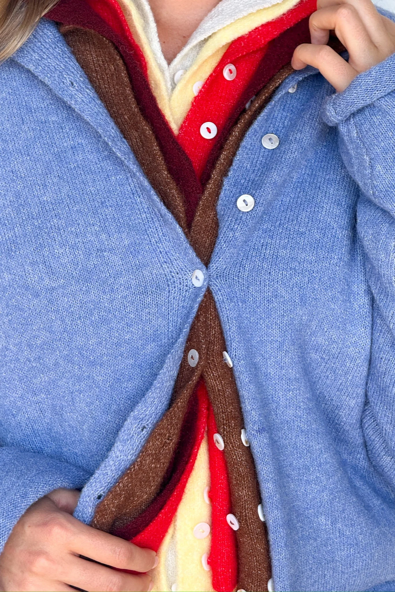 Cardigan Bundle - Primary Pack - Red, Blue, Yellow