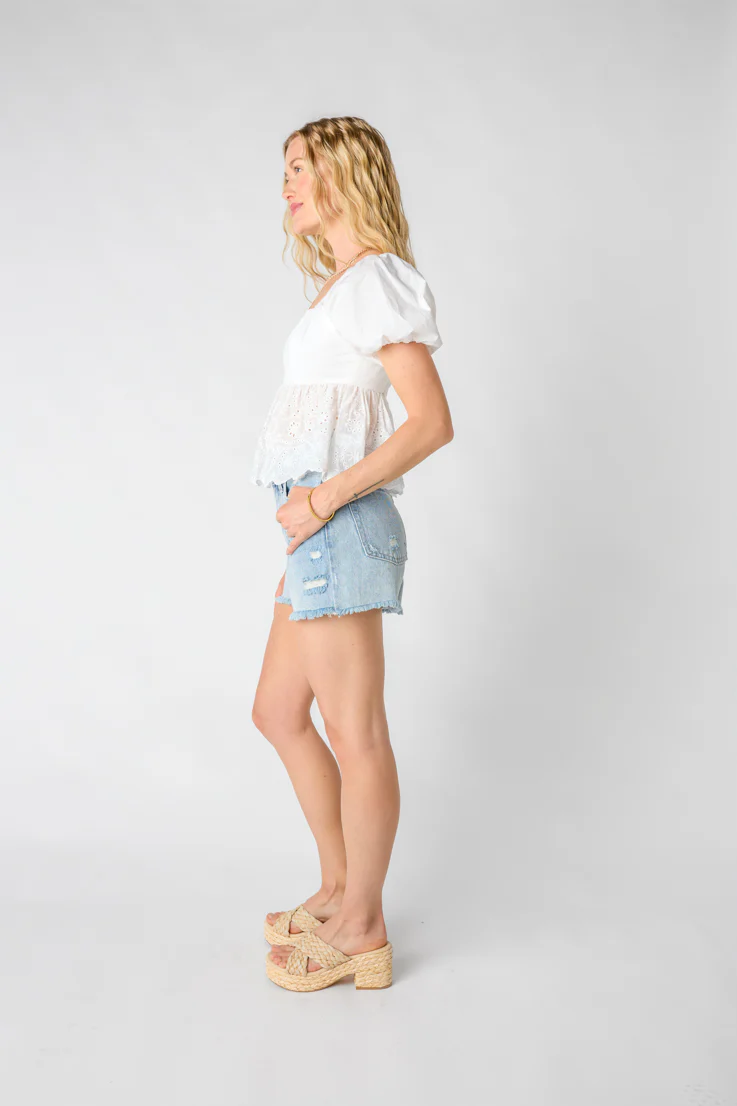 Chelsea Denim Shorts - Image 4