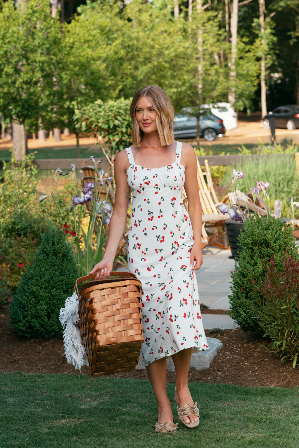 Cherry On Top Midi Dress - Image 4