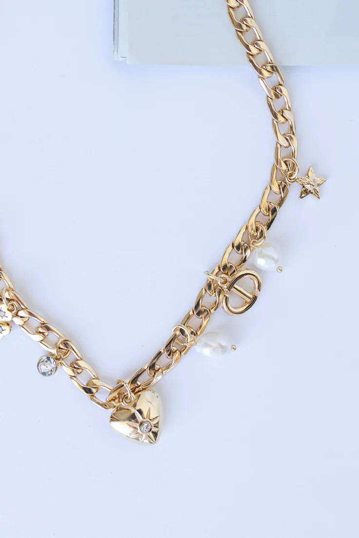 Chloe Charm Necklace - Image 3
