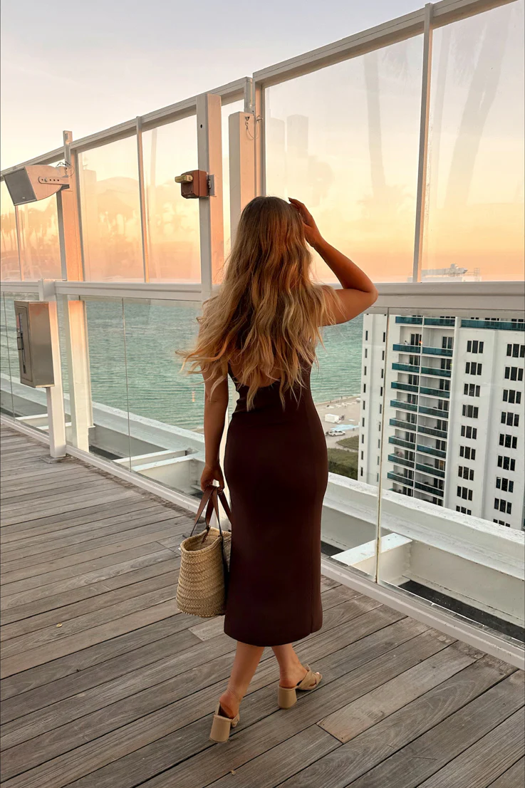 Chocolates and Roses Midi Dress - Image 2