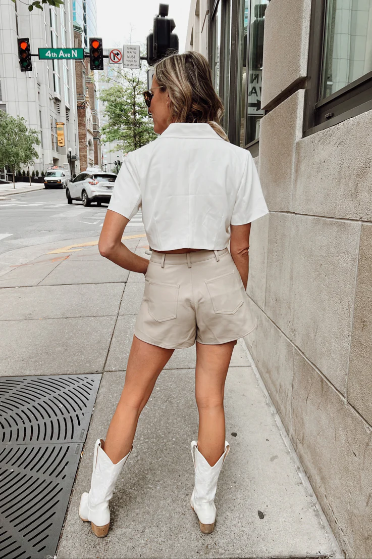Collaborate Cropped Blazer - Image 3