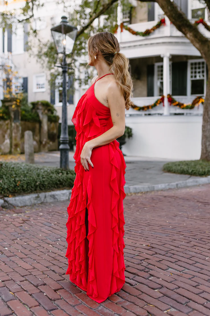Crimson Dress - Image 4