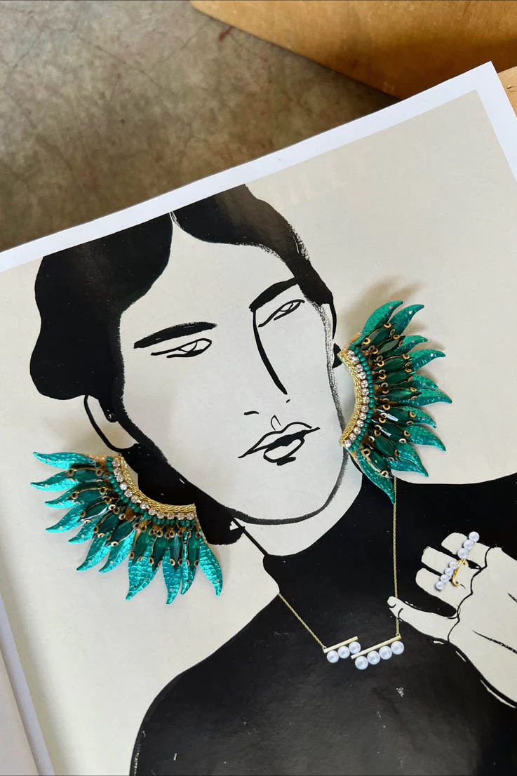 Crowned Earrings - Image 3