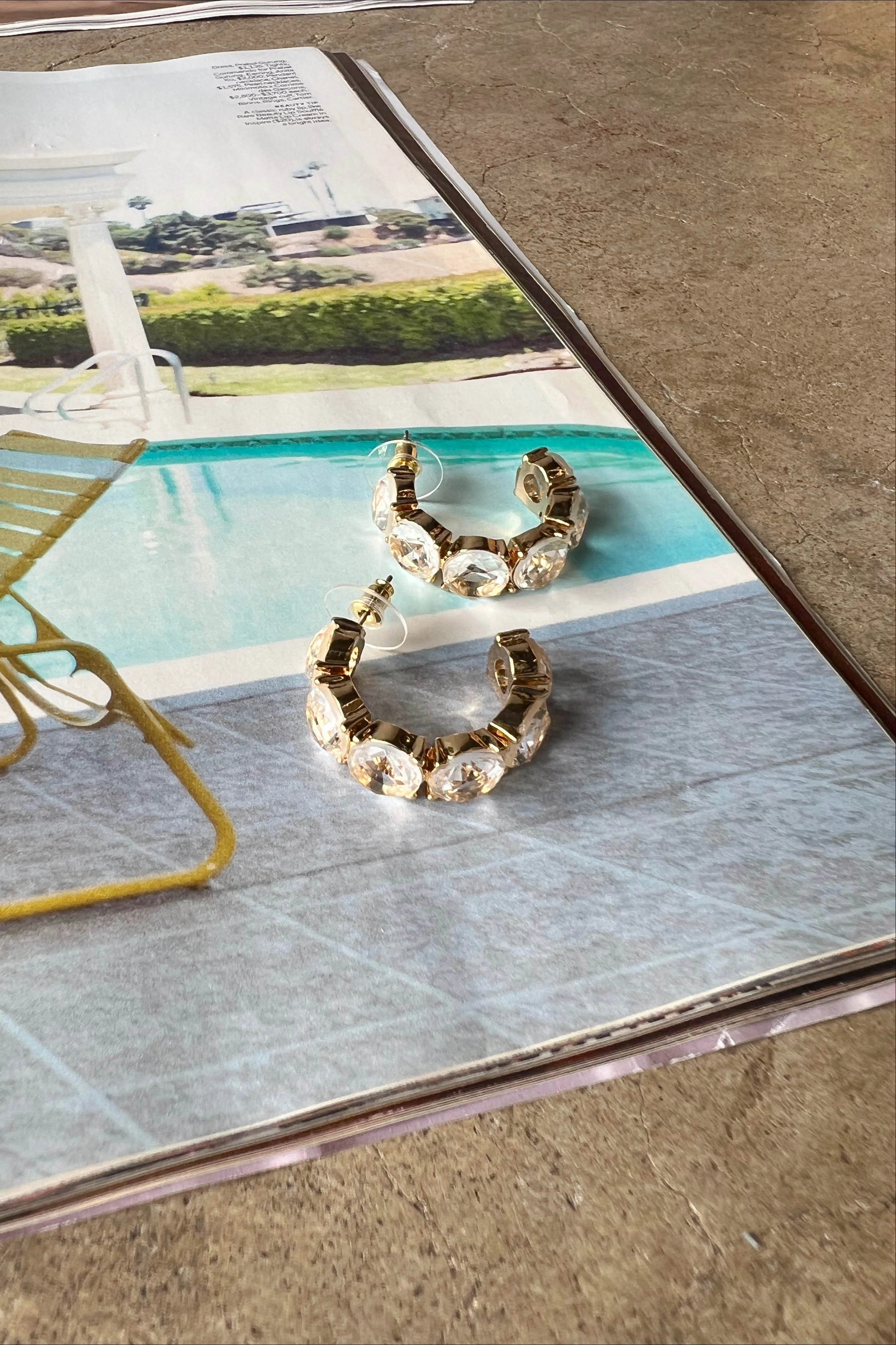 Crystal Ball Earrings - Image 4