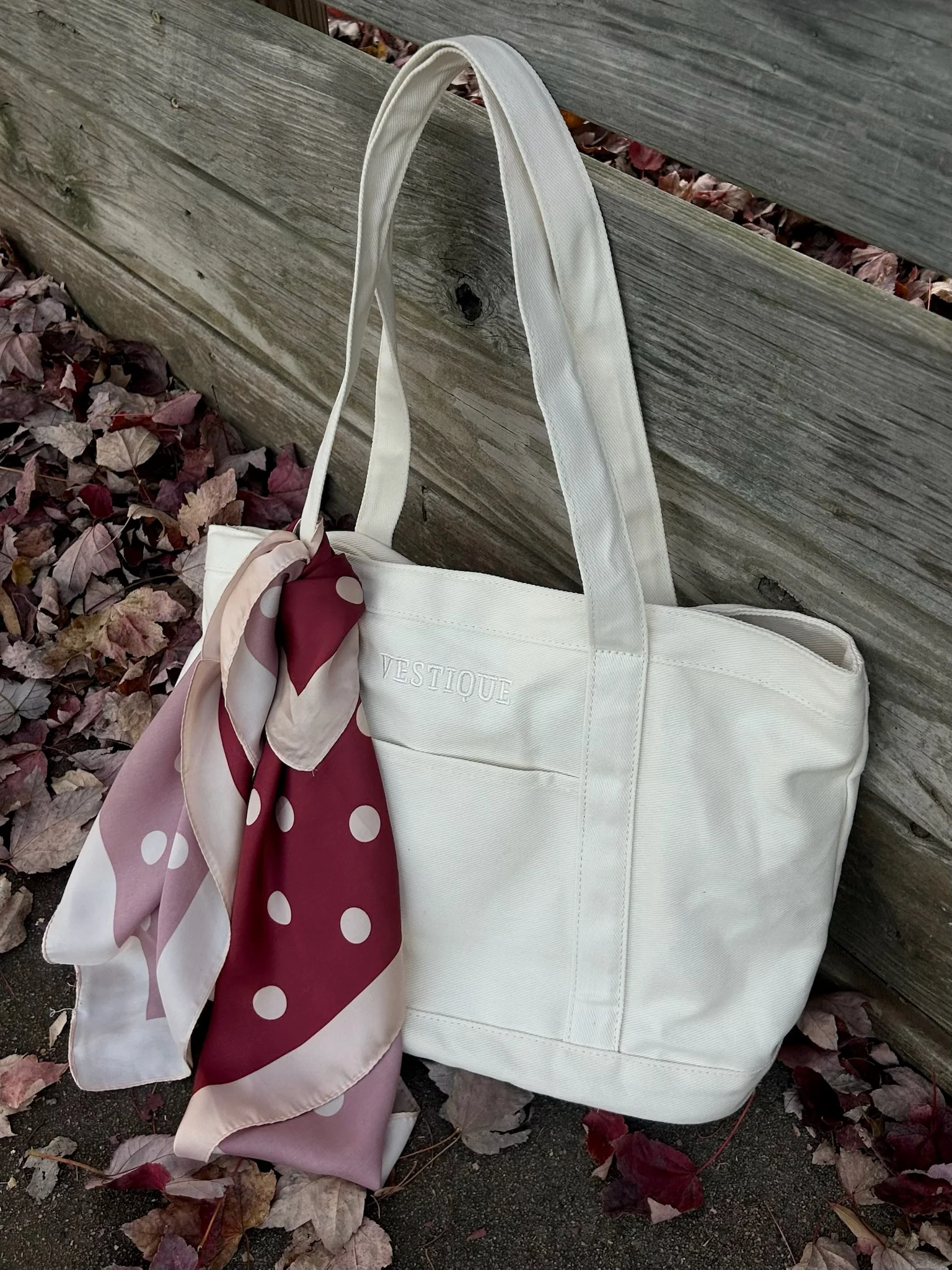 Free Gift! Tote & Scarf - Image 3