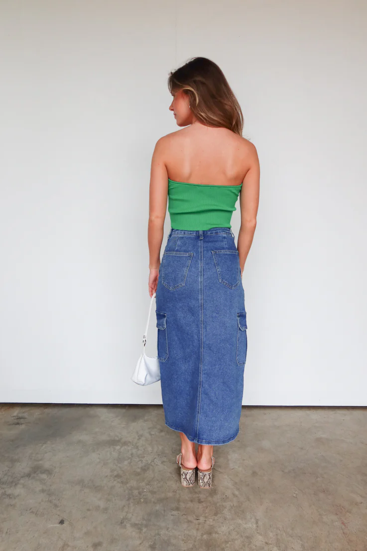 Deborah Denim Skirt - Image 3
