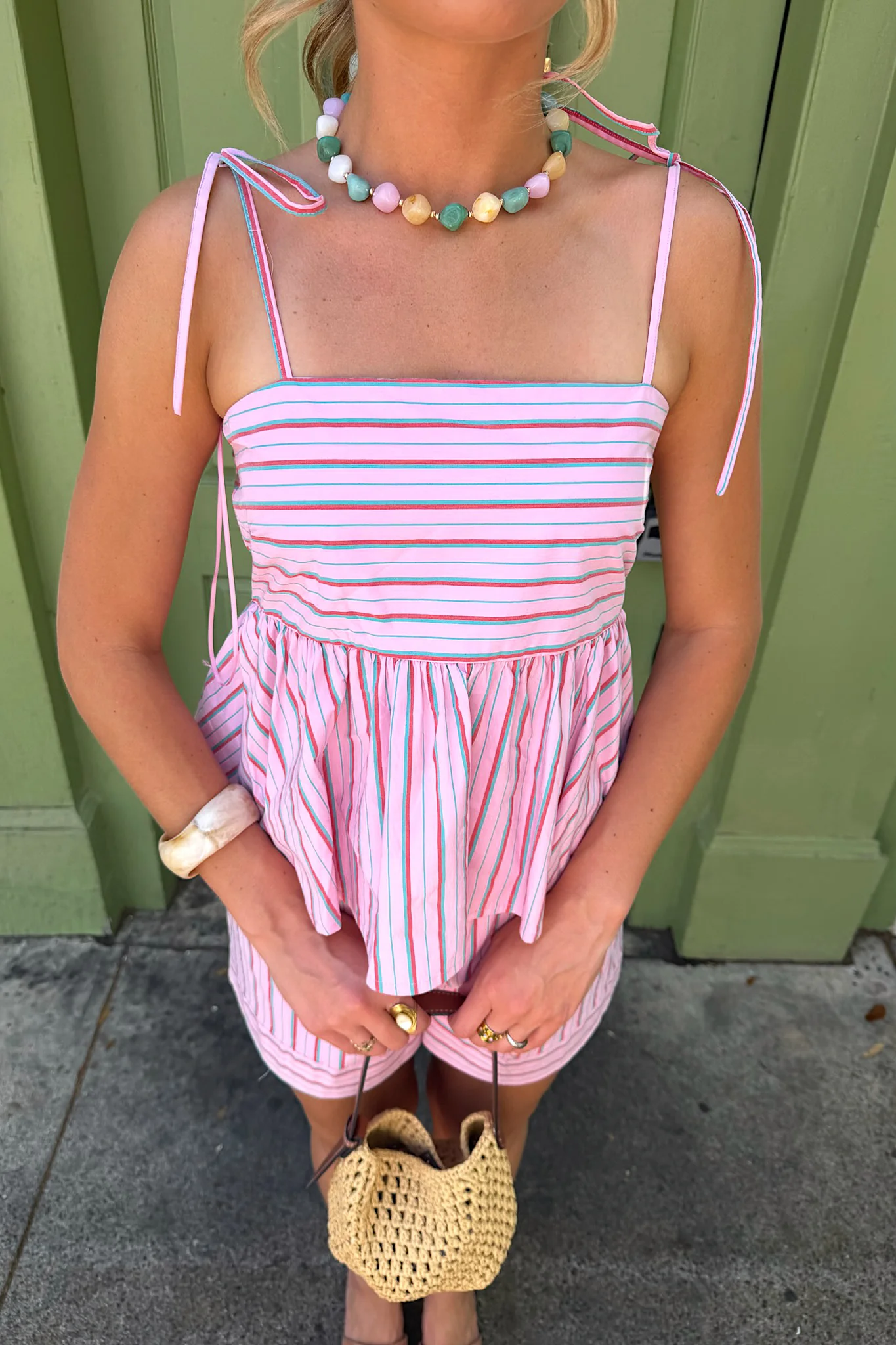 Emily Striped Shorts - Image 4