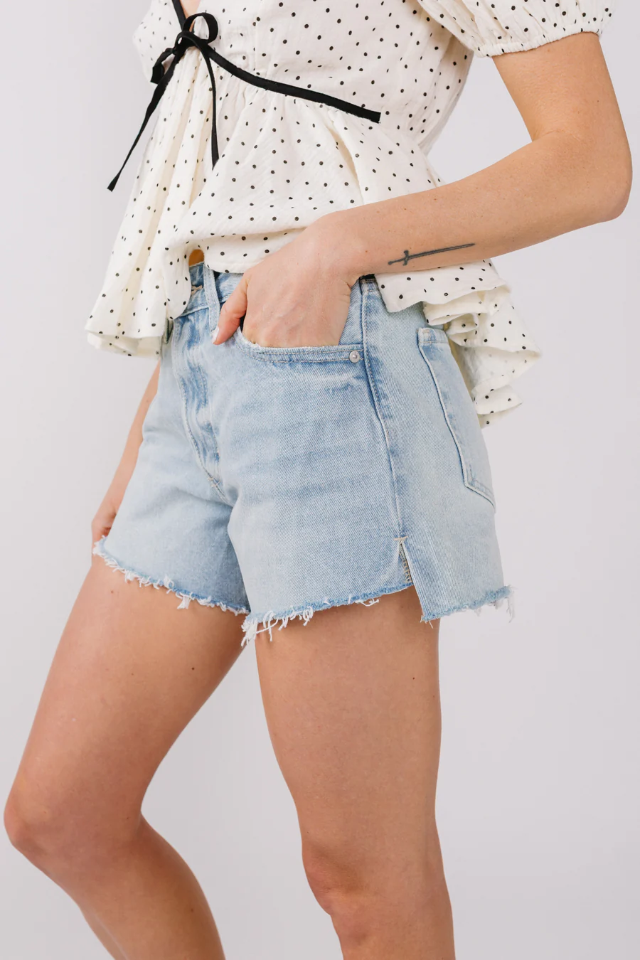 Emma Denim Shorts - Image 3