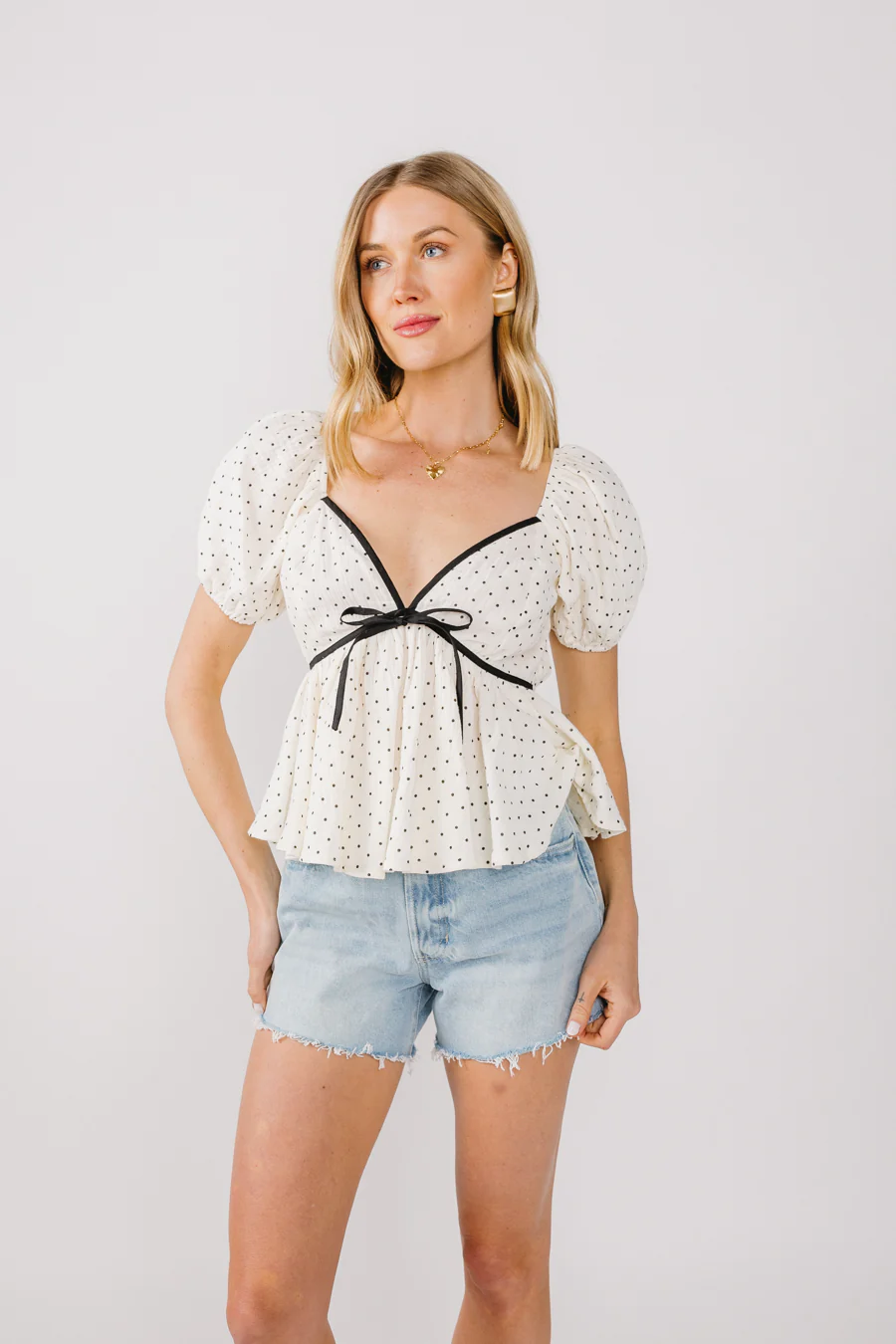 Emma Denim Shorts - Image 4