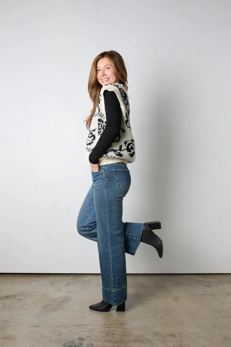English Rose Sweater Vest - Image 4