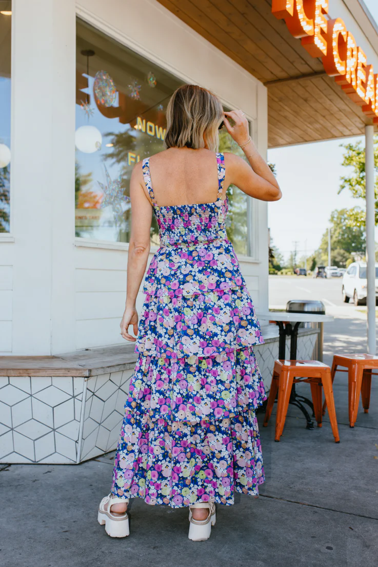 Flower Petals Maxi Dress - Image 2
