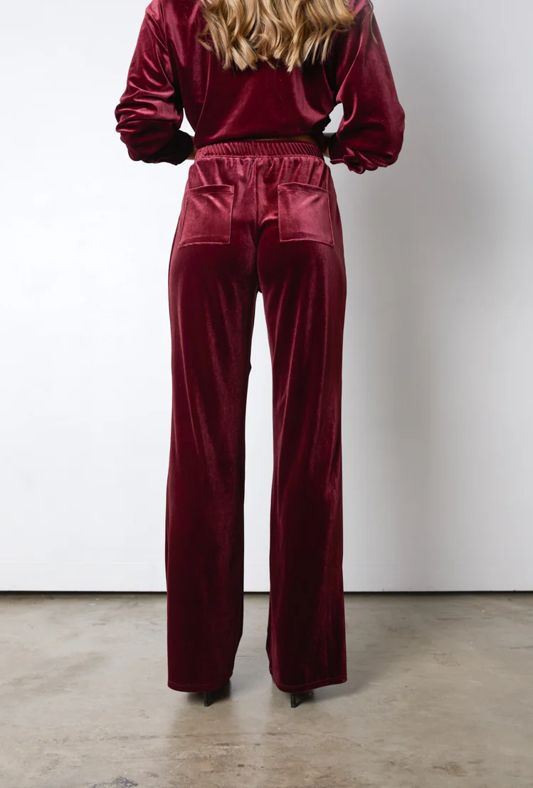 Fraser Fir Velvet Pants - Image 6