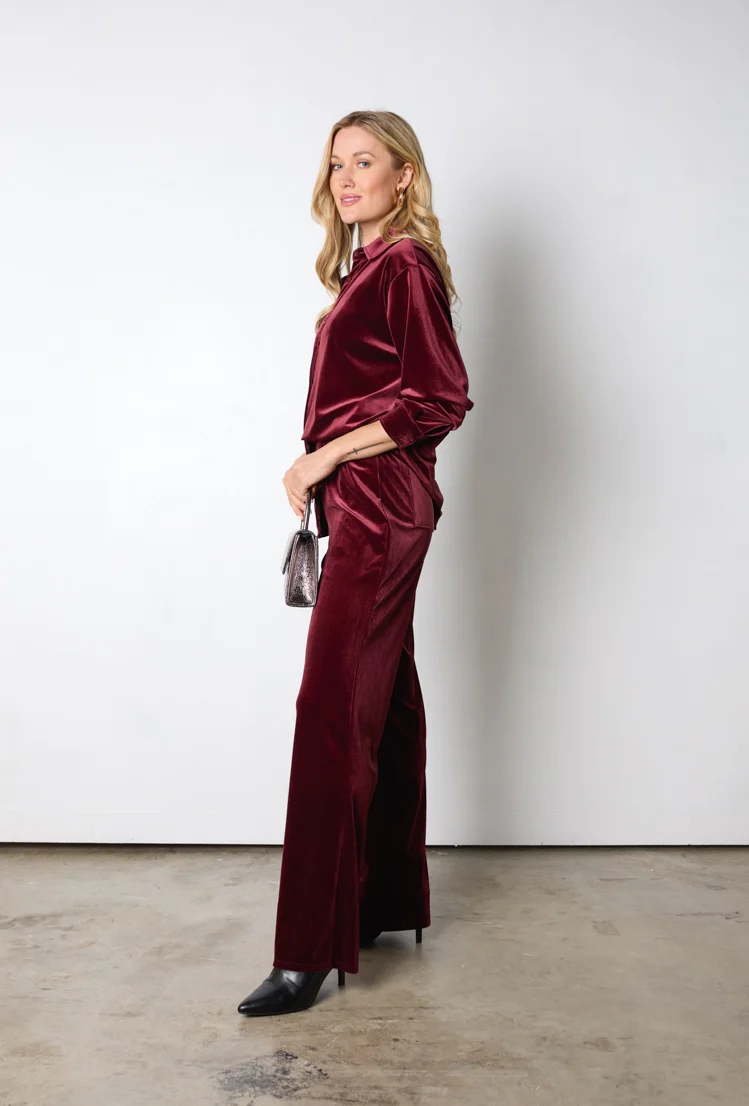 Fraser Fir Velvet Pants - Image 8
