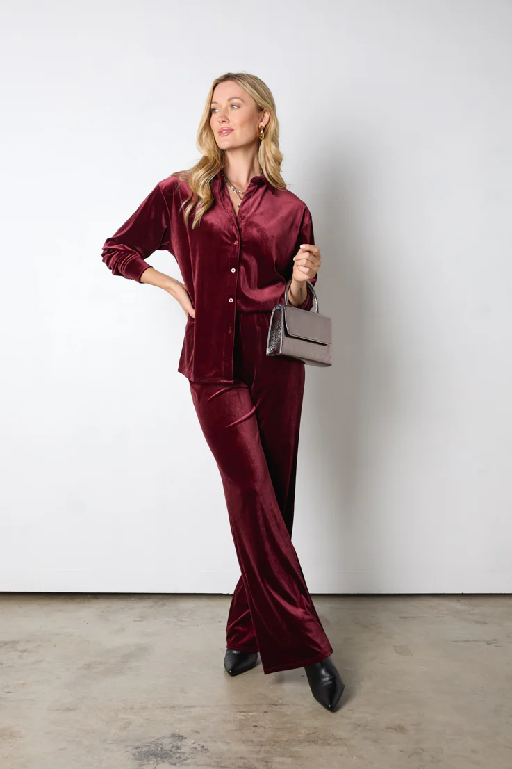 Fraser Fir Velvet Top - Image 6