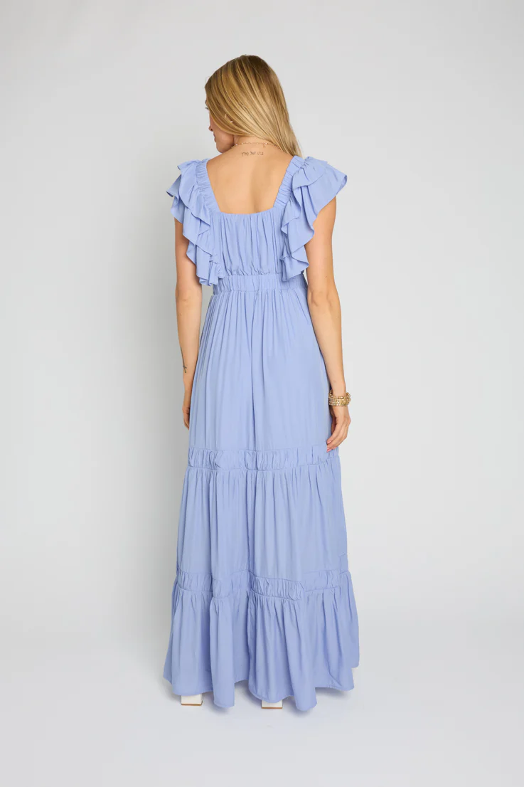 Fresh Lilac Maxi Dress - Image 2
