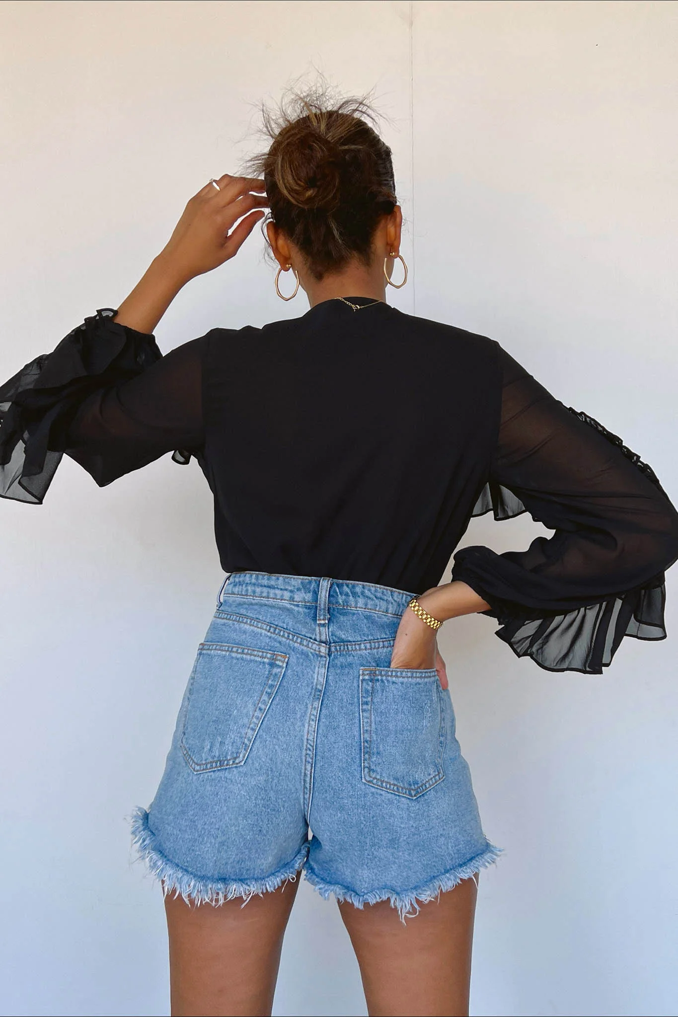 Frilled To Be Here Bodysuit - Image 3
