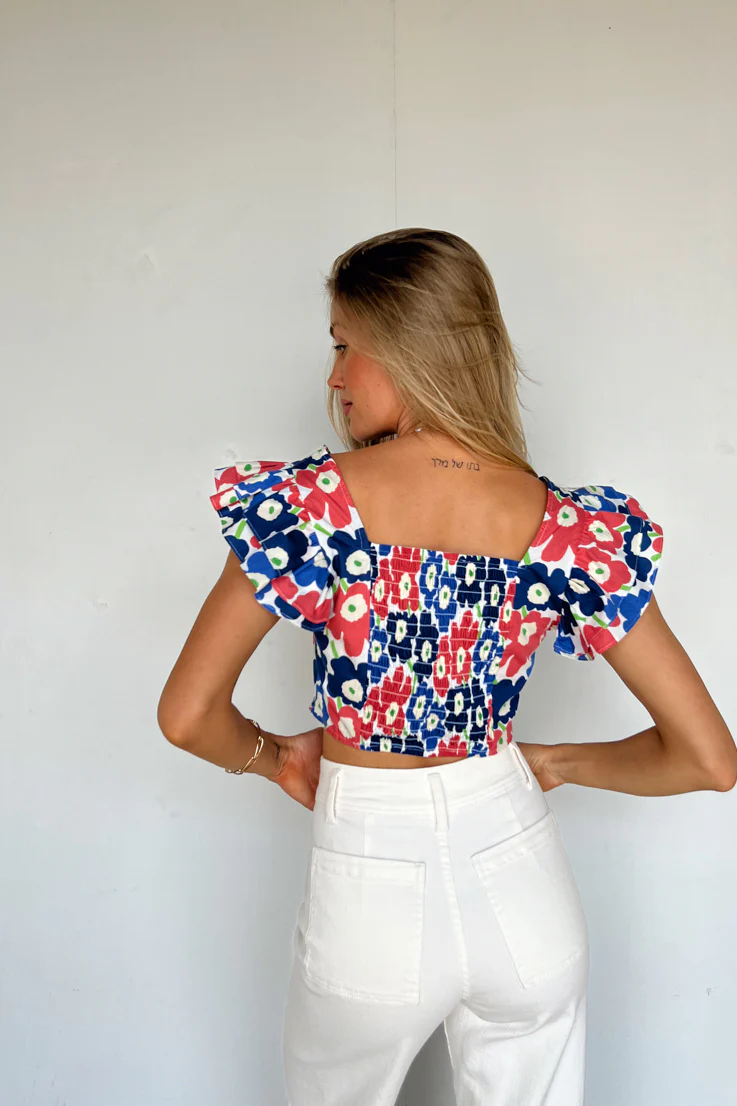 Fun in Floral Top - Image 2