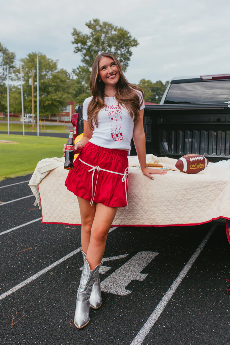 Gameday Boots Baby Tee - Image 3