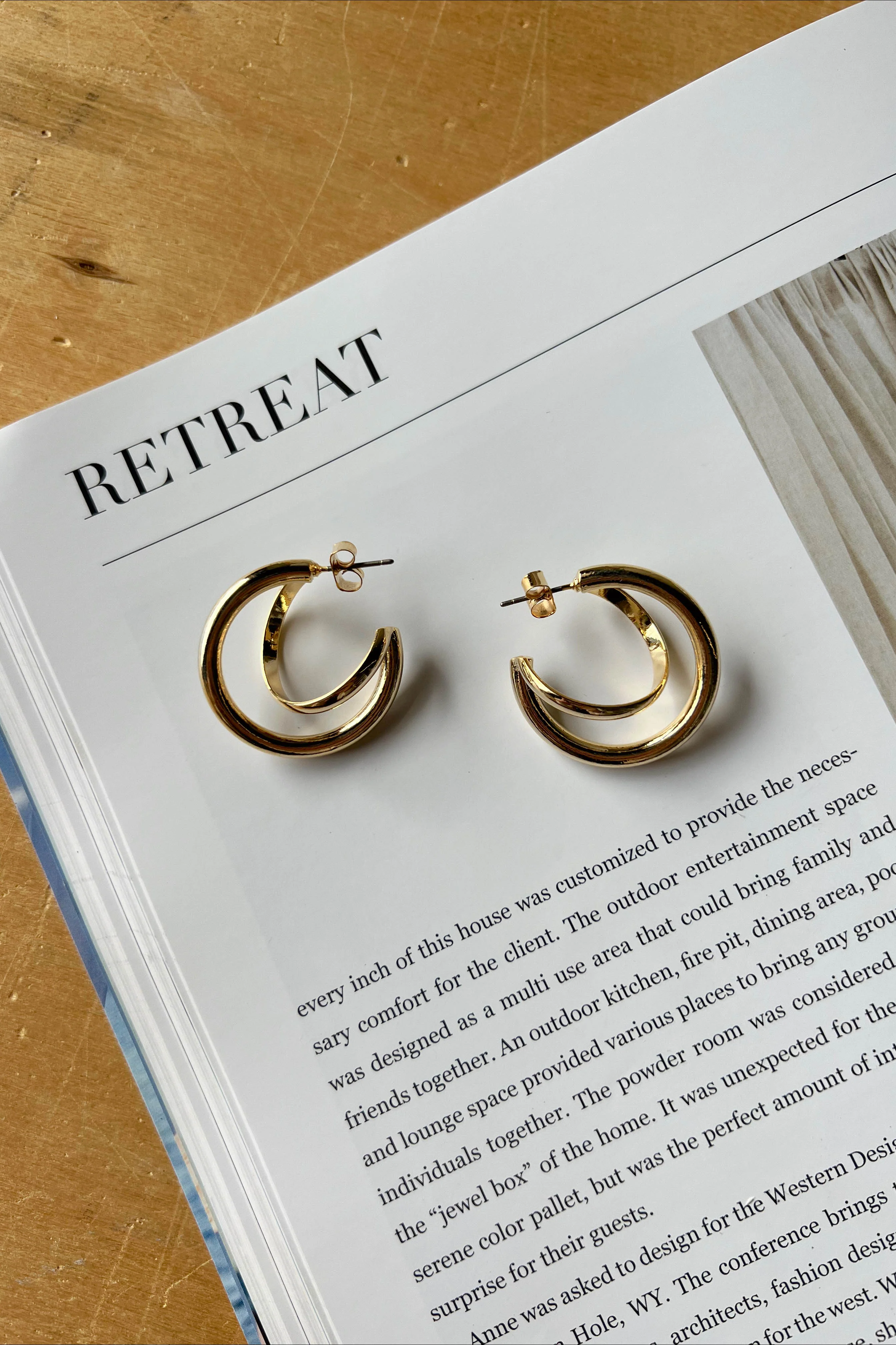Georgia Double Hoops - Image 2