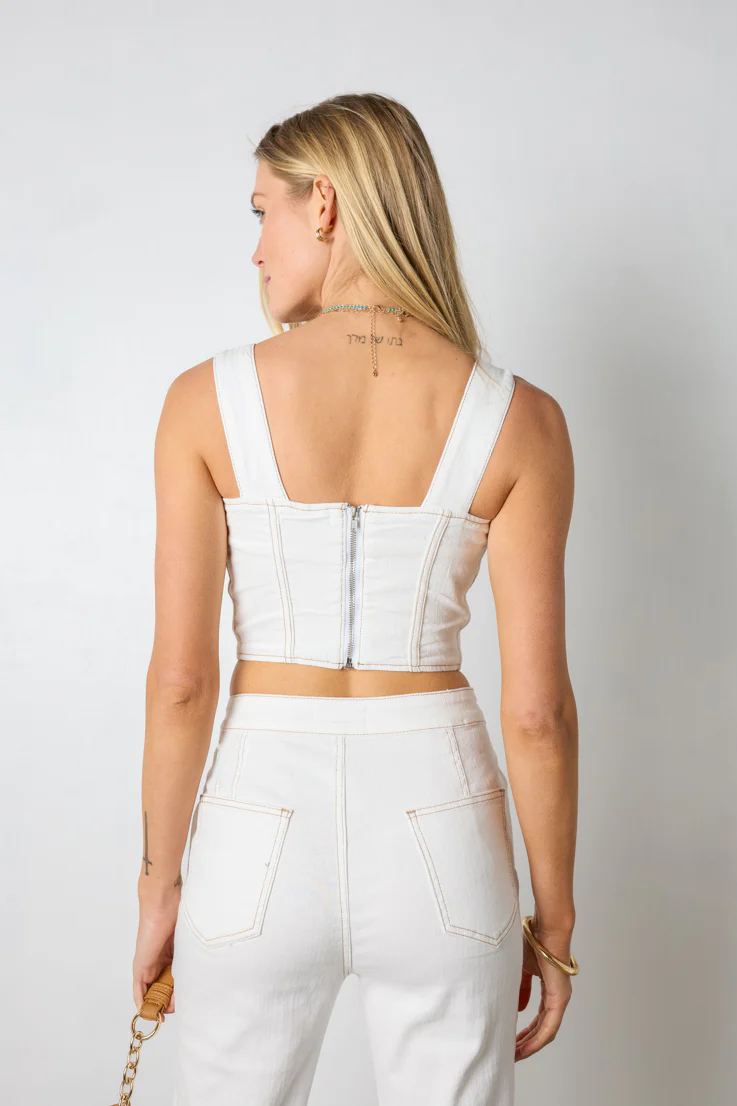 Hadley Denim Top - Image 2