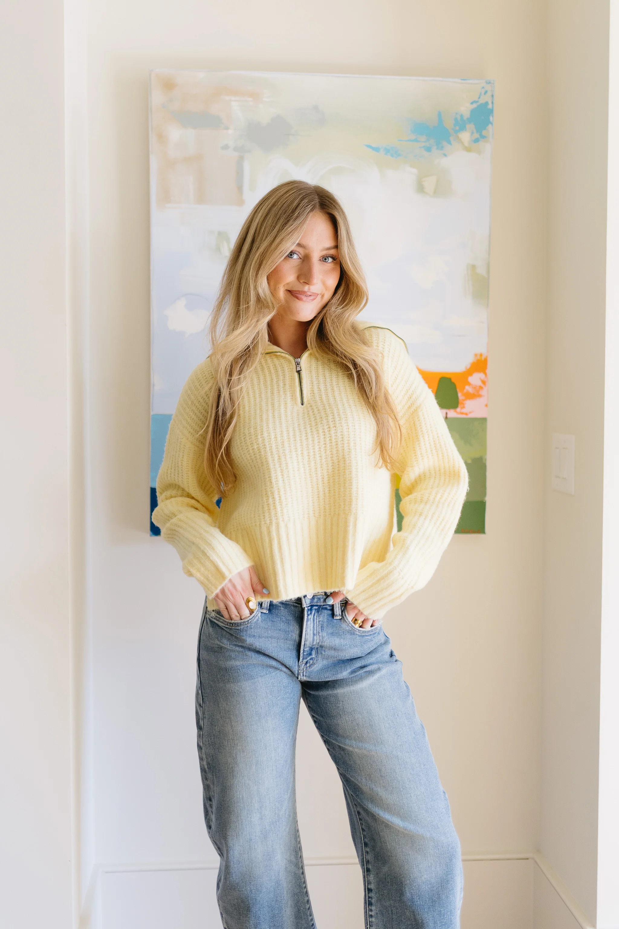 It Was All Yellow Sweater