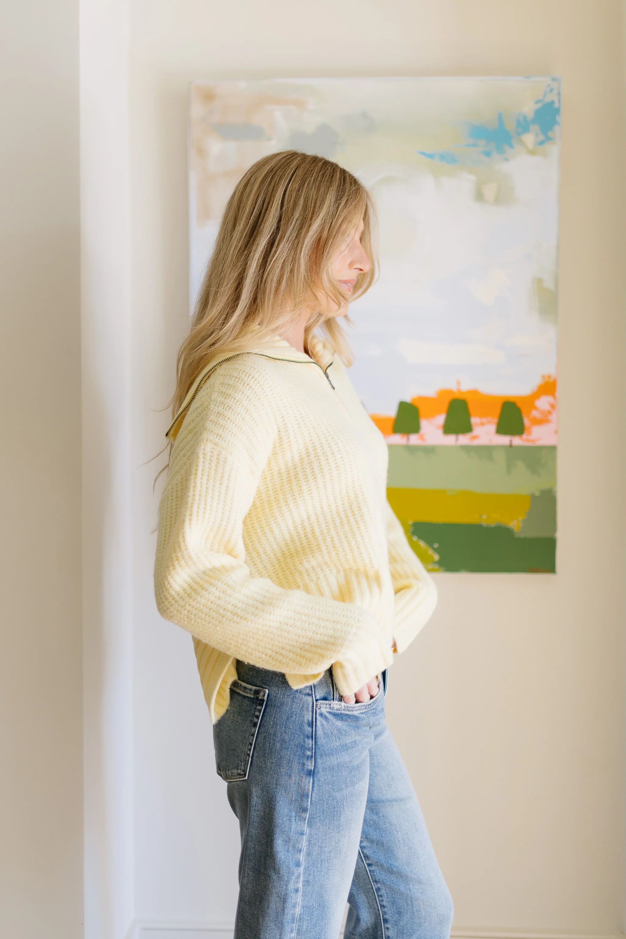 It Was All Yellow Sweater - Image 5