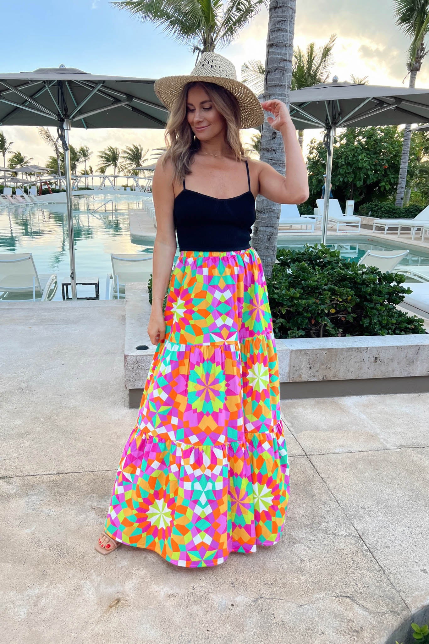 Kaleidoscope Maxi Skirt - Image 2