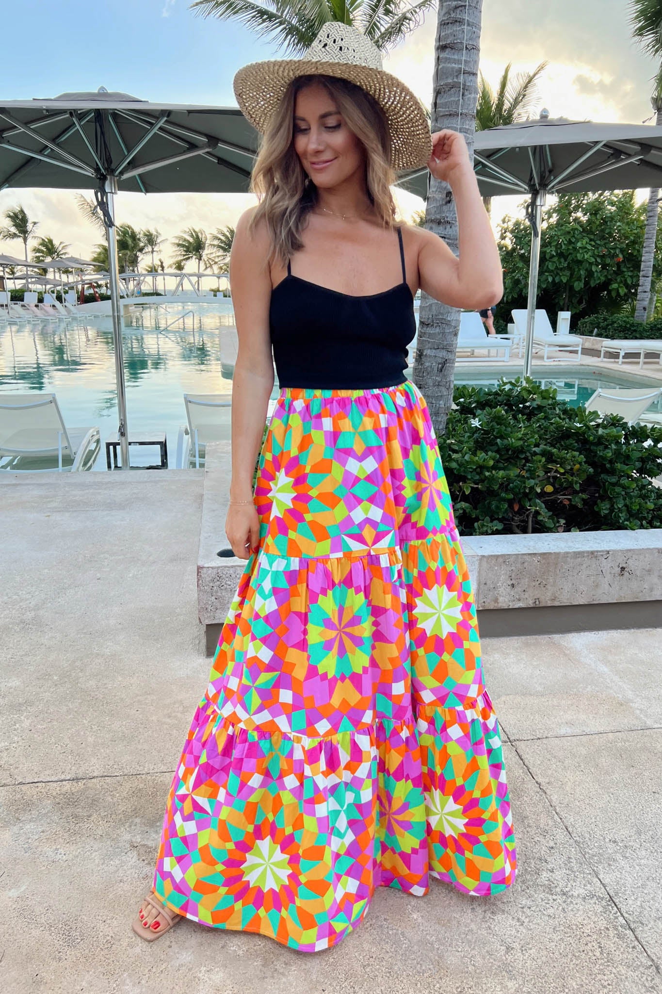 Kaleidoscope Maxi Skirt - Image 3
