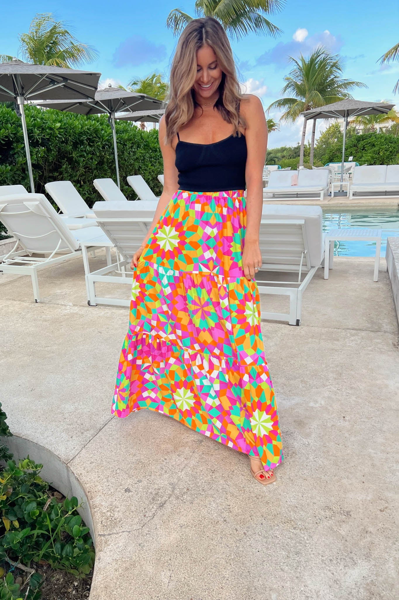 Kaleidoscope Maxi Skirt - Image 5