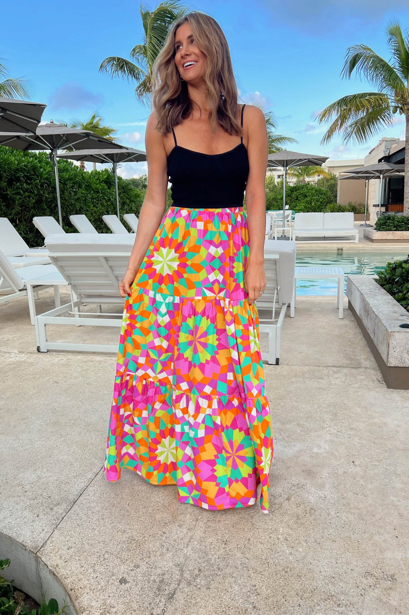 Kaleidoscope Maxi Skirt - Image 6