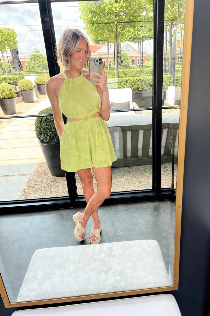 Kiwi Smoothie Romper