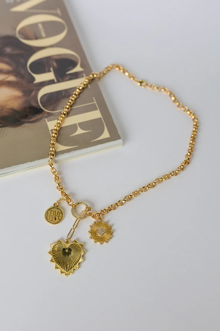 Knotty Bling Necklace