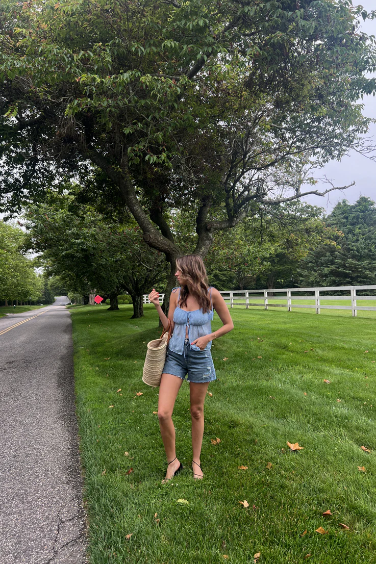Lana Denim Shorts