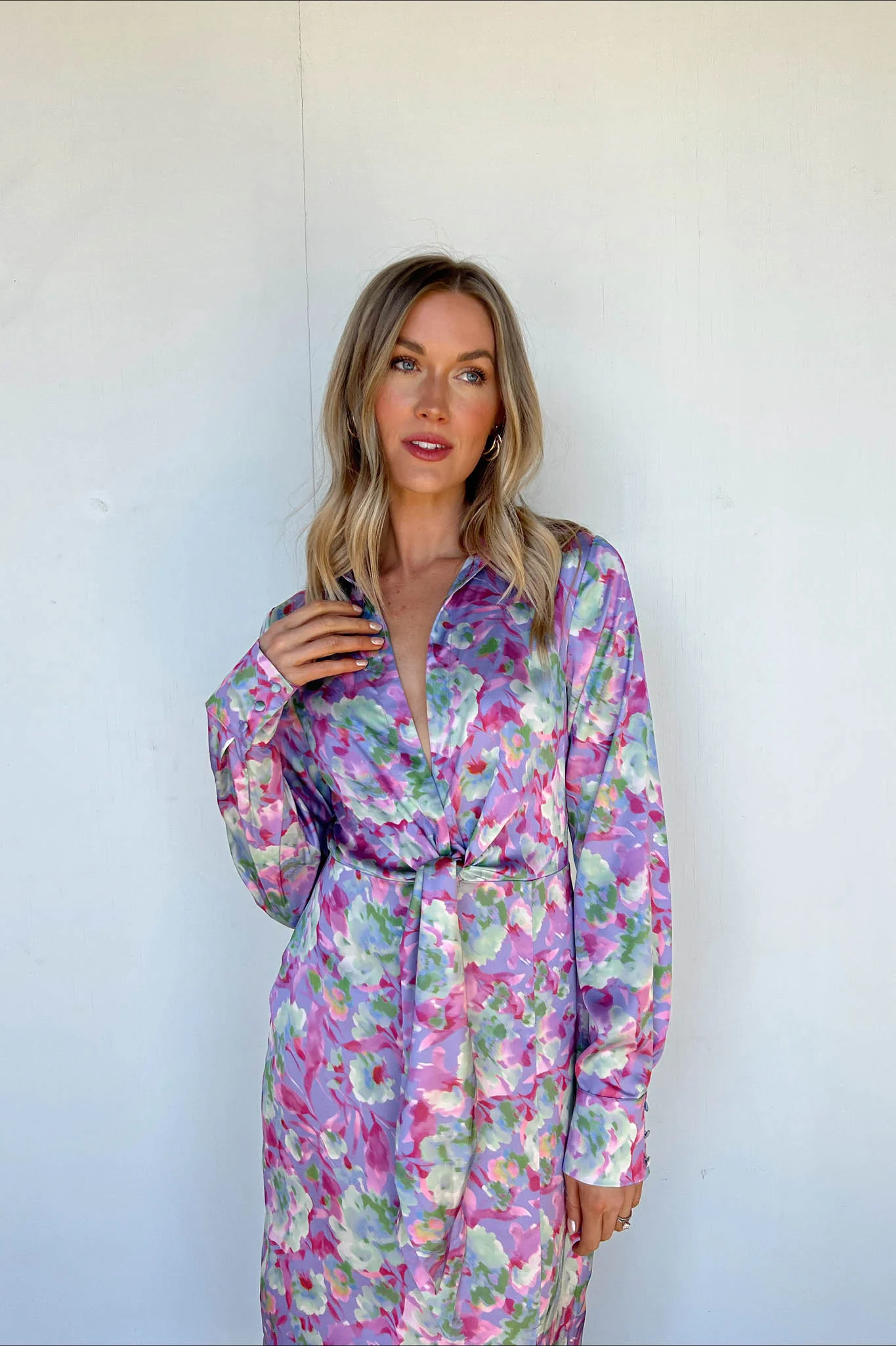 Lavender Haze Midi Dress - Image 3