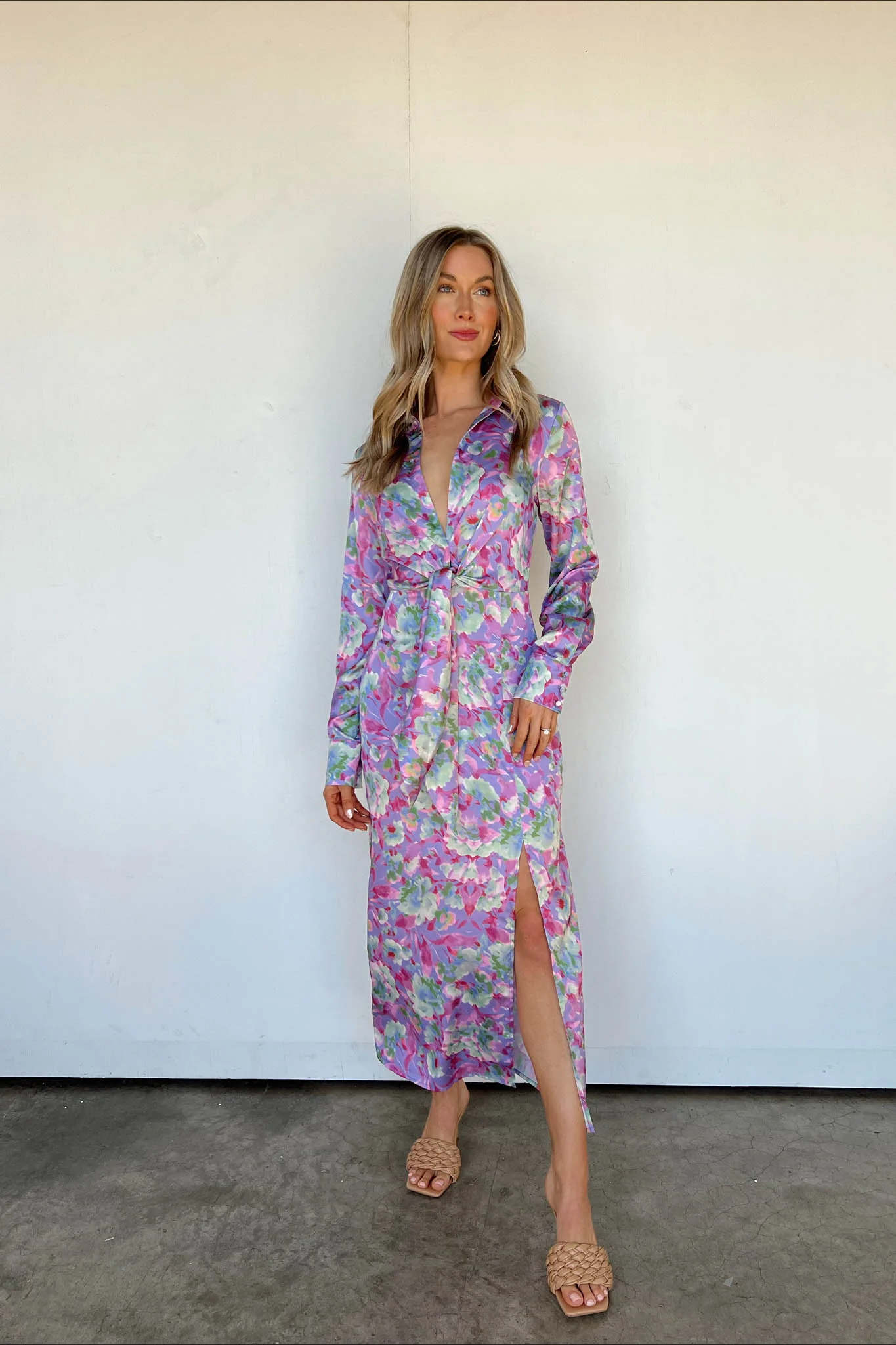 Lavender Haze Midi Dress - Image 4